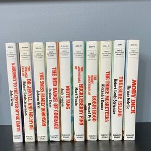 Lot of 10 Great Illustrated Classics Books